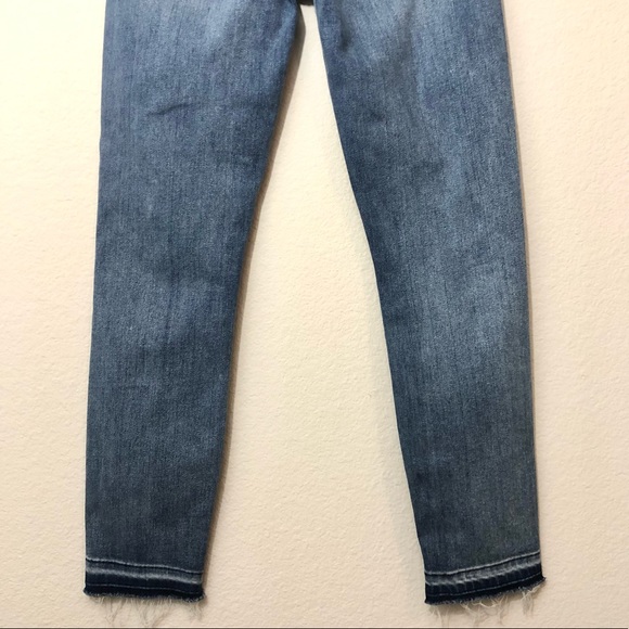 CLOSEOUT \7FAM\• Luxe Vintage Cropped Skinny Jeans with Let Down Hem - Picture 11 of 16